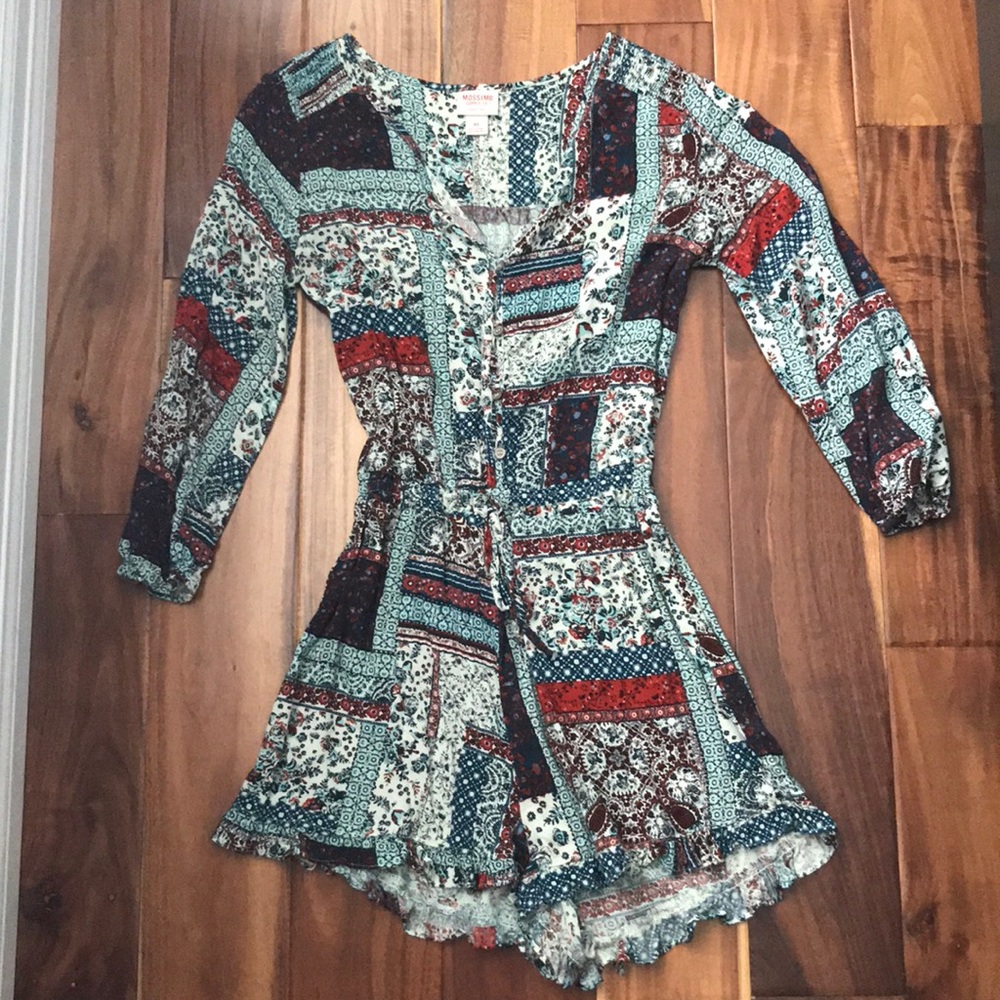 Patterned Romper
